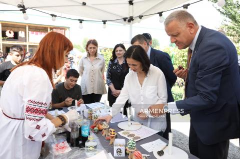 ვაიოც ძორის სოფელ არენში „ხელოსნობის საერთაშორისო ფესტივალი“ გაიმართა