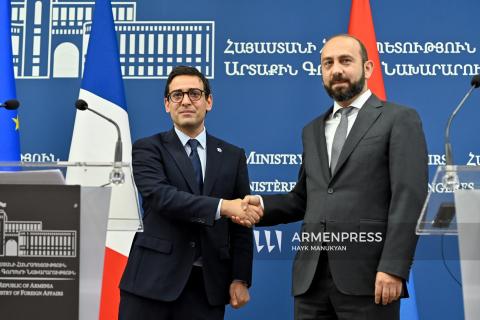 Armenian FM lauds strong French support for peace efforts