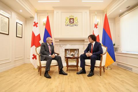 Pashinyan: l'Arménie et la Géorgie respectent inconditionnellement l'intégrité territoriale mutuelle