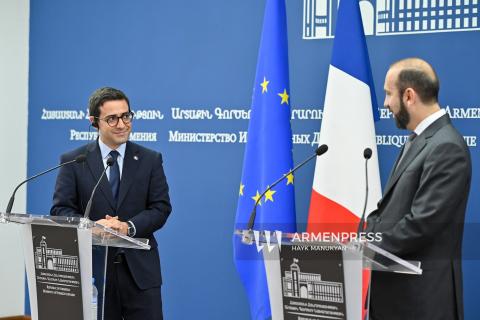 France supports Armenia’s Crossroads of Peace project, says FM Stéphane Séjourné