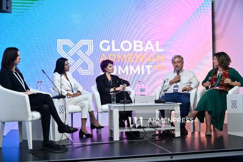 Panel discussions at Global Armenian Summit 2024