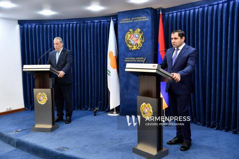 Relations with Cyprus can contribute to Armenia’s integration processes in EU framework – defense minister Papikyan