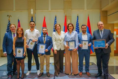 U.S. Embassy Yerevan and American Councils for International Education Armenia Celebrate the Achievements of U.S. Exchange Alumni