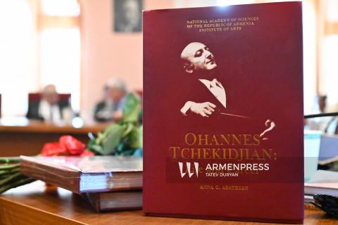 Աննա Ասատրյանի «Ohannes Tchekidjian: Life and Career» գրքի շնորհանդեսը