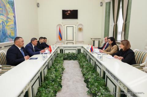 Armenian Prosecutor General receives Deputy Prosecutor General of the Kyrgyz Republic