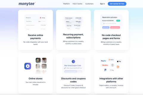 A platform aimed at empowering small and medium-sized enterprises. Monytee presented its capabilities at DigiTec
