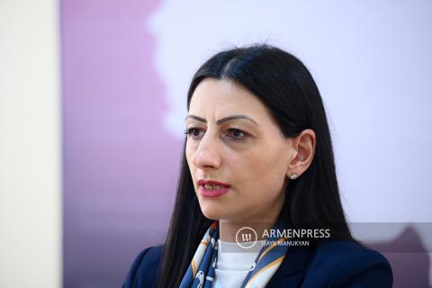 Anahit Manasyan hizo referencia a rumores sobre su candidatura al cargo de ministra de Justicia.