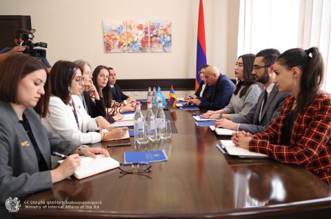 Viceministra del Interior y directora regional del Fondo de Población de Naciones Unidas para Europa del Este y Asia Central acordaron ampliar la cooperación
