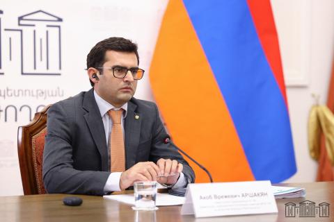 Armenian Deputy Speaker of Parliament participates in online sessions of IPA CIS Commissions