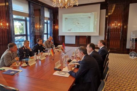 Bilateral defence consultations between Armenia and Germany held in Berlin