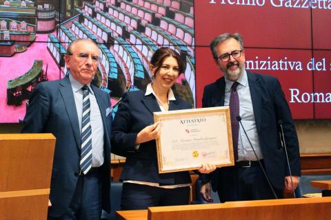 Embajadora de Armenia en Italia recibió el premio "Certificado de Mérito” del Premio Gazzetta Diplomática