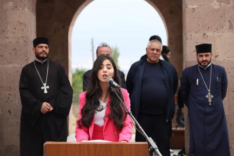 Վերանորոգումից հետո վերաօծվեց Սպանդարյան բնակավայրի Սուրբ Ամենափրկիչ եկեղեցին