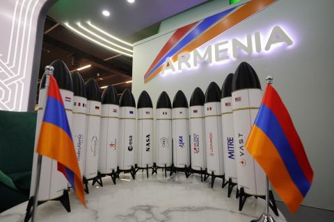 Հայաստանը Միլանում միասնական տաղավարով մասնակցում է «Պատասխանատու տիեզերական գործունեություն՝ հանուն կայունության» խորագրով ցուցահանդեսին