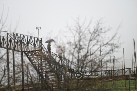 В ночь с 17 на 18 октября в ряде районов Армении ожидаются осадки в виде мокрого снега