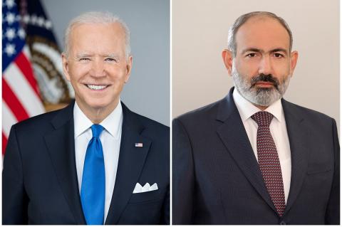 Joe Biden a adressé une lettre au Premier ministre Nikol Pashinyan