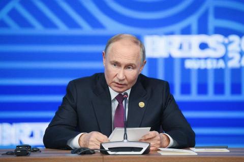 Պուտինը հայտարարել է, որ BRICS-ի երկրները Ուկրաինայում հակամարտության շուտափույթ ավարտ են ցանկանում