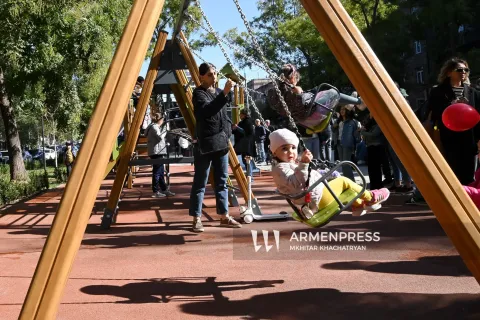 Տեղի ունեցավ հիմնանորոգված Մերգելյանի այգու պաշտոնական բացումը