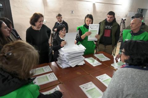 Partial recount confirms Georgia ruling party victory, says electoral commission