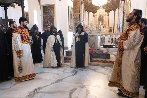 İstanbul Ermeni Patriği Surp Eçmiadzin’e geldi