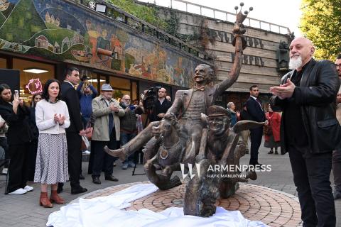 La statue d'Yervand Manaryan a été solennellement inaugurée à Erevan