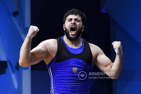 Гарик Карапетян — золотой призер молодёжного чемпионата Европы по тяжёлой атлетике
