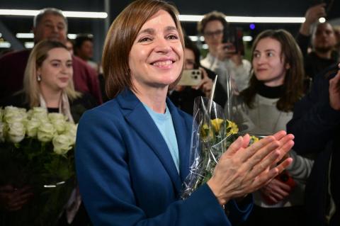 Moldova's pro-Western Sandu claims election win