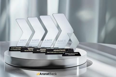 AraratBank: Five-Time Winner at AMX Awards 2024