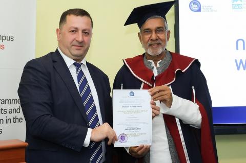 Nobel Peace Prize laureate Kailash Satyarthi receives Honorary Doctor of Yerevan State University title