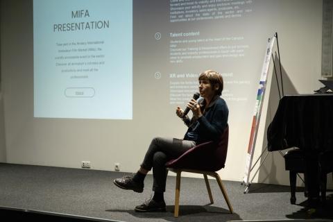 Share your work and seek feedback without fear of criticism: MIFA’s head, Véronique Encrenaz, advises young animators