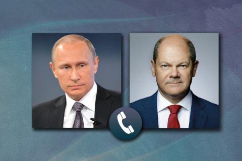 Germany's Scholz calls Putin for first time in 2 years