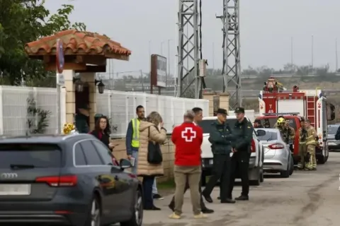 По меньшей мере 10 человек погибли при пожаре в доме престарелых в Испании
