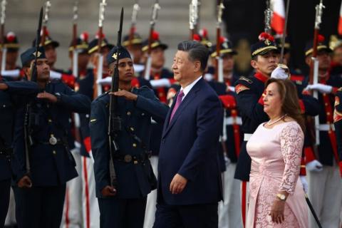 Starting Latin America trip, Xi Jinping opens China-funded port in Peru