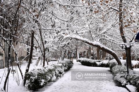 ثبت بارندگی به میزان  برابر با بارندگی نرمال ماهانه در یک روز در جمهوری ارمنستان