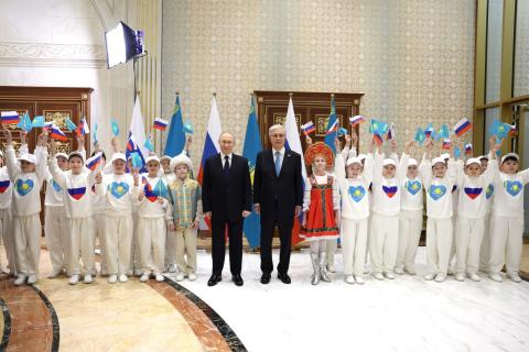 Putin arrives in Kazakhstan for two-day visit