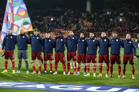 Selección de Armenia incluida en el cuarto bombo del sorteo del Mundial-2026