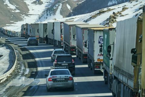 Ларс закрыт для всех видов транспортных средств