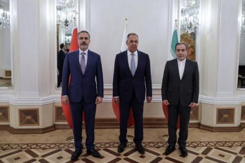 Russia, Iran and Turkey foreign ministers to meet in Doha to discuss Syria