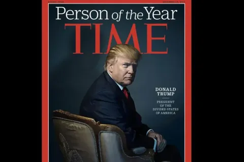 Журнал “Time” признает Трампа человеком года