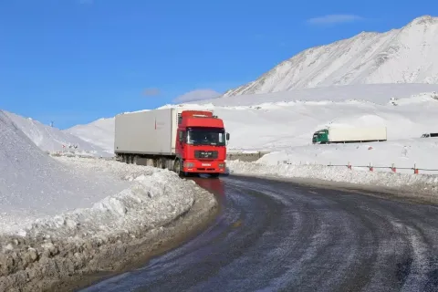 Верхний Ларс сегодня. Дорога из Грузии в Россию открыта