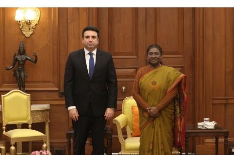 Le président de l'Assemblée nationale a rencontré la présidente de l'Inde