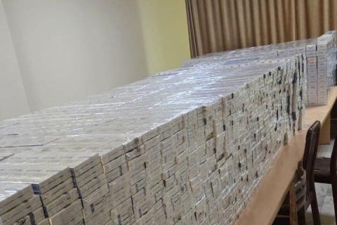 25,000 packs of cigarettes smuggled from Iran to Armenia: State Revenue Committee