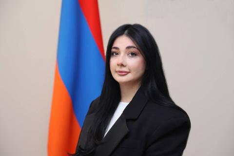 Anna Karapetyan fue nombrada viceministra de Justicia de Armenia