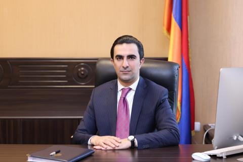 Arnak Avetisyan fue reelegido presidente del Comité de Gestión de la Propiedad Estatal