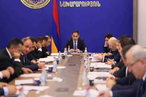 ՏԿԵ նախարարը խորհրդակցություն է անցկացրել մարզպետների և նախարարության ֆինանսական ստորաբաժանումների ղեկավարների մասնակցությամբ