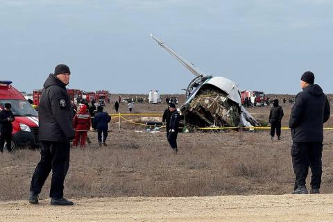 Azerbaijan Airlines crash: Oxygen tank exploded after bird strike