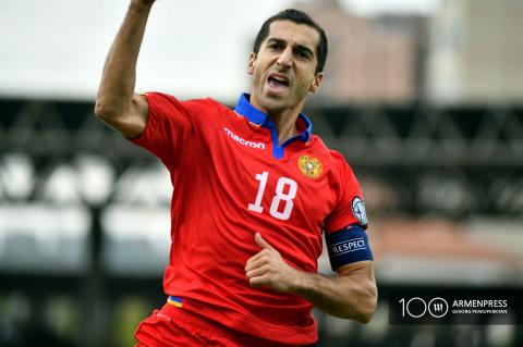 Mkhitaryan named Player of the Year in Armenia