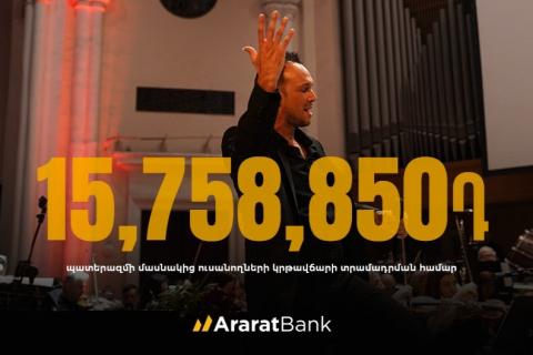 Results of the Aznavour 100 Charity Concert by AraratBank and 4090 Foundation finalized