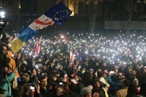 25 иностранцев депортированы из Грузии после участия в протестах в Тбилиси