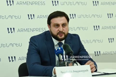 Press conference of Garegin Khachatryan, Head of the Urban Development, Technical and Fire safety inspectorate