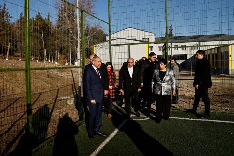 Le Premier ministre a visité l'école secondaire nouvellement construite à Gandzakar, dans la région de Tavush